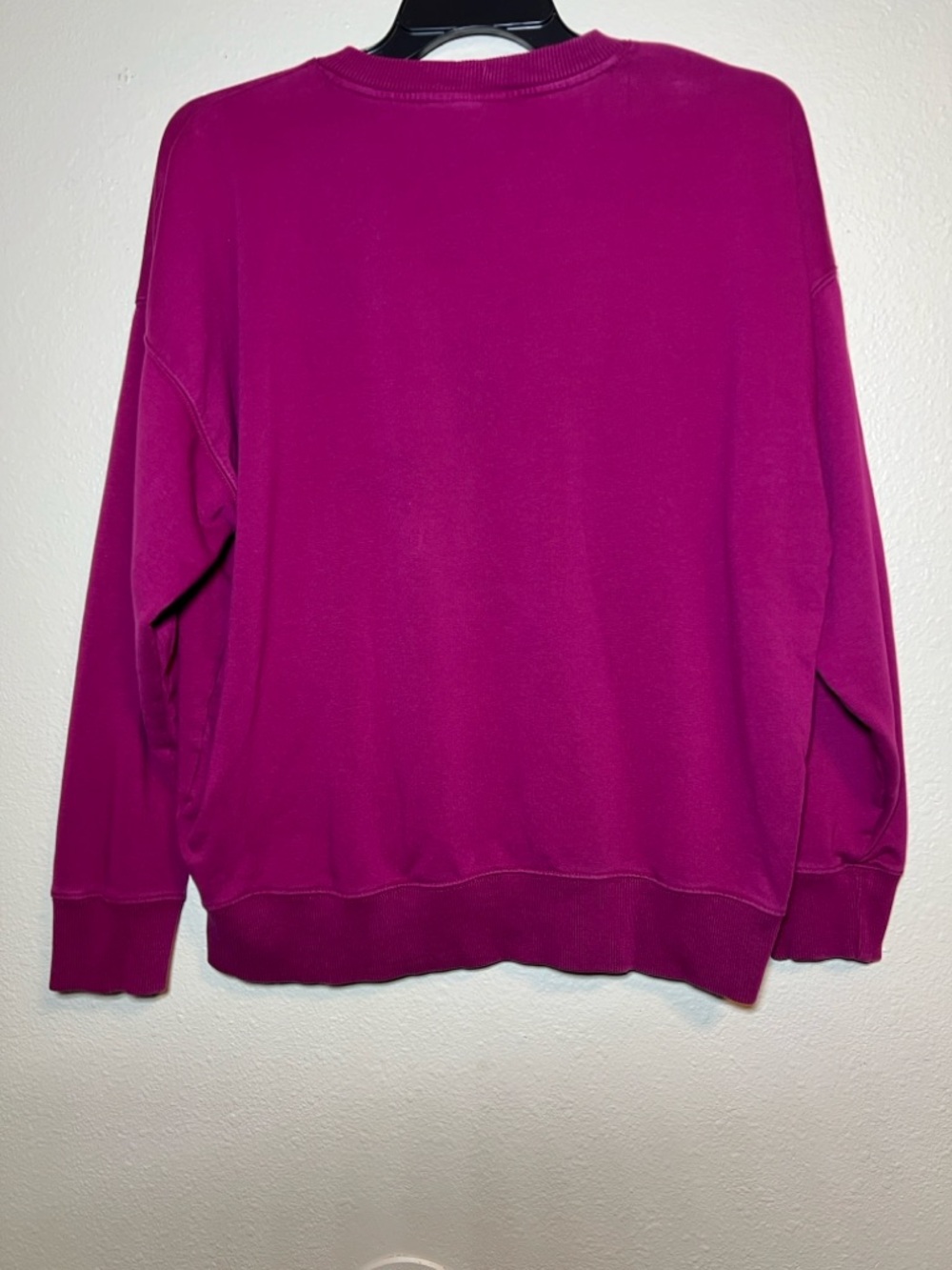 Ivy Park Beyonce Spell Out Logo Pink/ Purple Crewneck Sweatshirt Women's Large - Picture 5 of 7